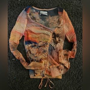 Urban outfitters mesh top